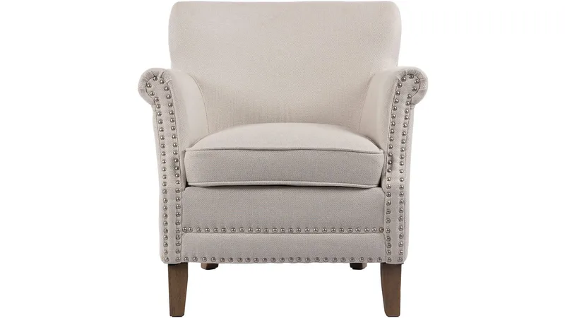 Asolo-nojatuoli kankaalla, Beige