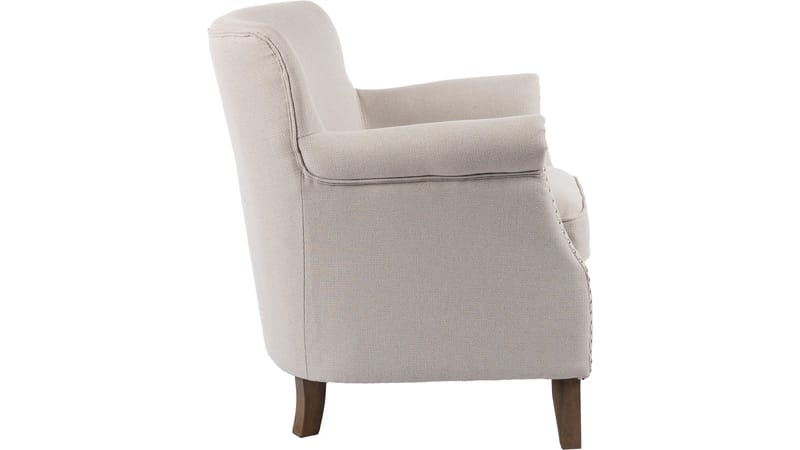 Asolo-nojatuoli kankaalla - Beige - Huonekalut - Tuoli & nojatuoli - Nojatuoli & lepotuoli