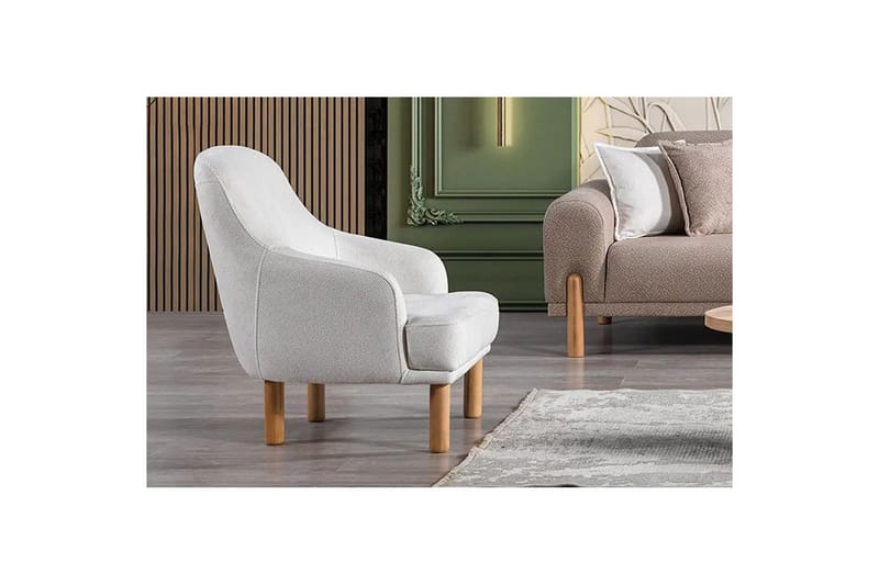 Astran Nojatuoli - Kermanvalkoinen - Huonekalut - Tuoli & nojatuoli - Nojatuoli & lepotuoli