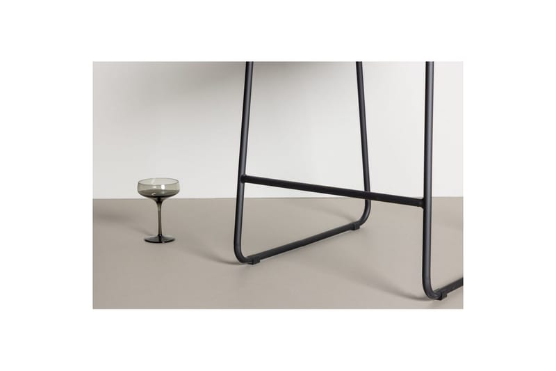 Baarituoli Bisbee Bouclé Musta - Musta - Huonekalut - Tuoli & nojatuoli - Baarituoli