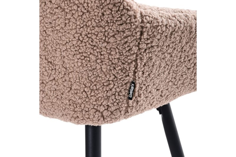 Baarituoli Casmalia 2 kpl Beige/musta - Beige/musta - Huonekalut - Tuoli & nojatuoli - Baarituoli