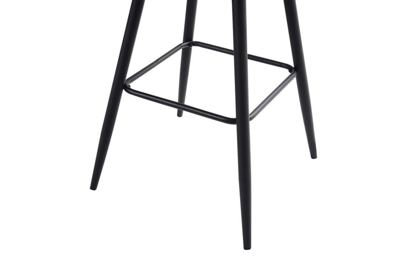 Baarituoli Casmalia 2 kpl Beige/musta - Beige/musta - Huonekalut - Tuoli & nojatuoli - Baarituoli