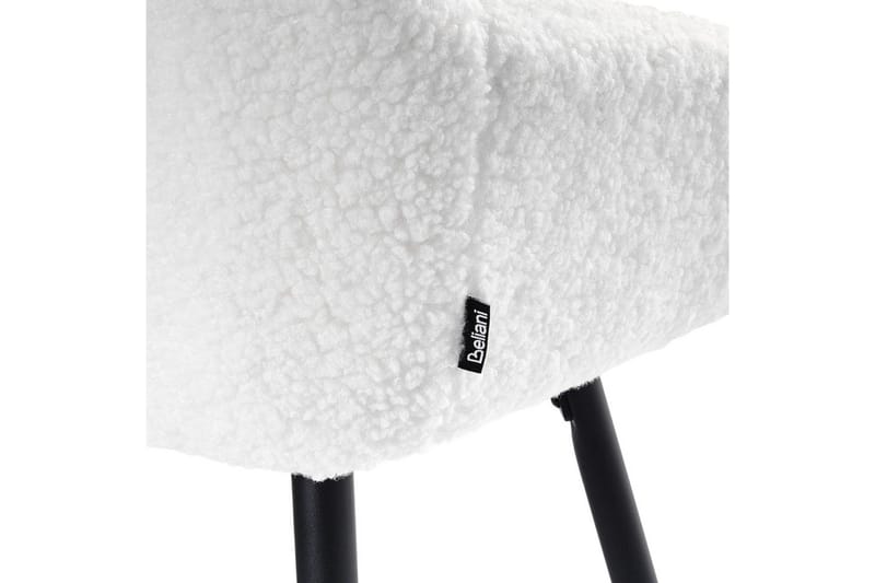 Baarituoli Casmalia 2 kpl Valkoinen/musta - Valkoinen/musta - Huonekalut - Tuoli & nojatuoli - Baarituoli