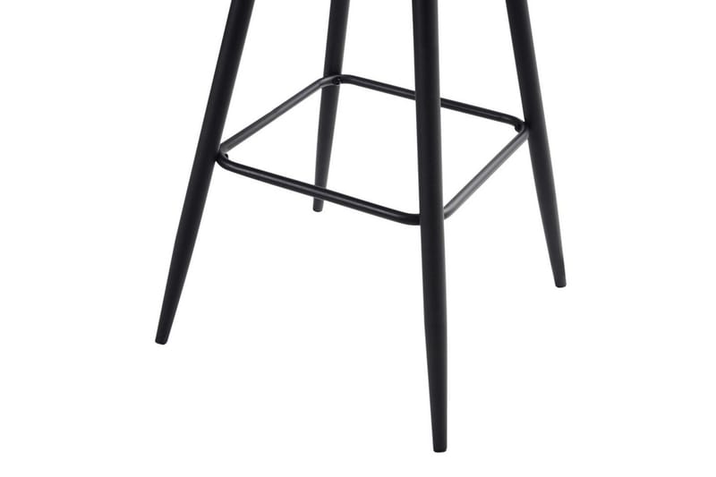 Baarituoli Casmalia 2 kpl Valkoinen/musta - Valkoinen/musta - Huonekalut - Tuoli & nojatuoli - Baarituoli