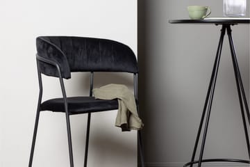 Baarituoli Lui-ruokatuoli musta Black - Huonekalut - Tuoli & nojatuoli - Baarituoli