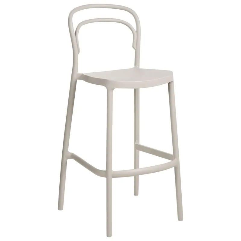 Baarituoli ulos Porano - Beige - Huonekalut - Tuoli & nojatuoli - Baarituoli