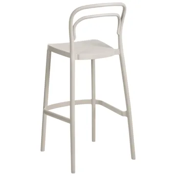 Baarituoli ulos Porano - Beige - Huonekalut - Tuoli & nojatuoli - Baarituoli