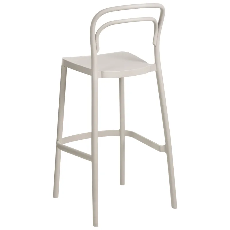 Baarituoli ulos Porano - Beige - Huonekalut - Tuoli & nojatuoli - Baarituoli