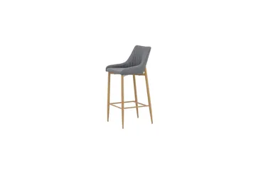 Baarituoli Plaza 2-pack Luonnollinen/Tummanharmaa - Huonekalut - Tuoli & nojatuoli - Baarituoli