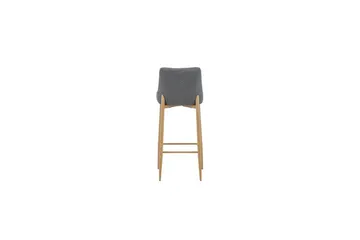 Baarituoli Plaza 2-pack Luonnollinen/Tummanharmaa - Huonekalut - Tuoli & nojatuoli - Baarituoli