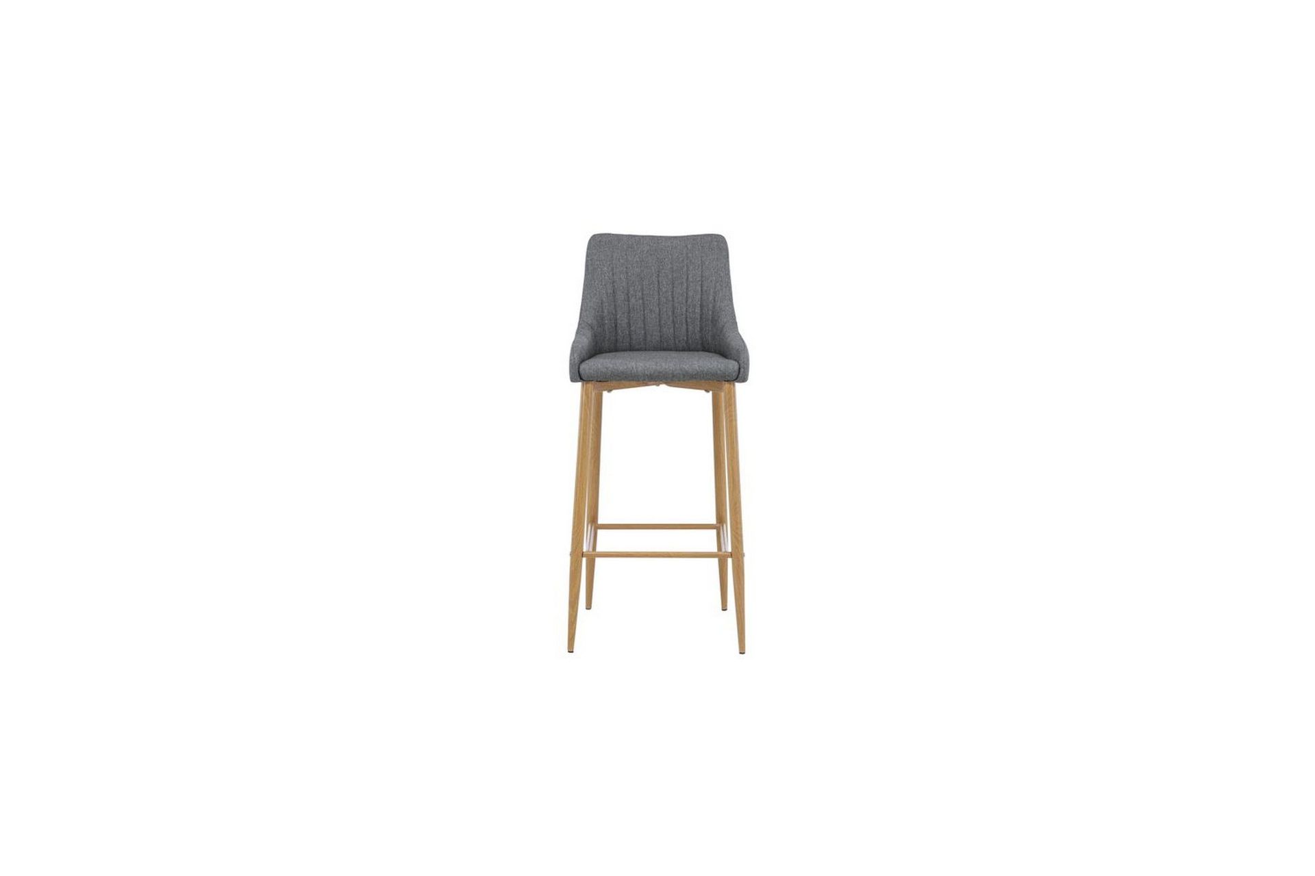 Baarituoli Plaza 2-pack Luonnollinen/Tummanharmaa