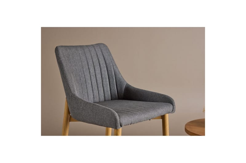 Baarituoli Plaza 2-pack Luonnollinen/Tummanharmaa - Huonekalut - Tuoli & nojatuoli - Baarituoli