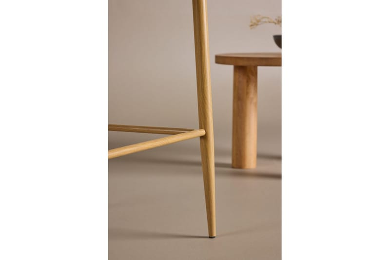 Baarituoli Plaza 2-pack Luonnollinen/Tummanharmaa - Huonekalut - Tuoli & nojatuoli - Baarituoli