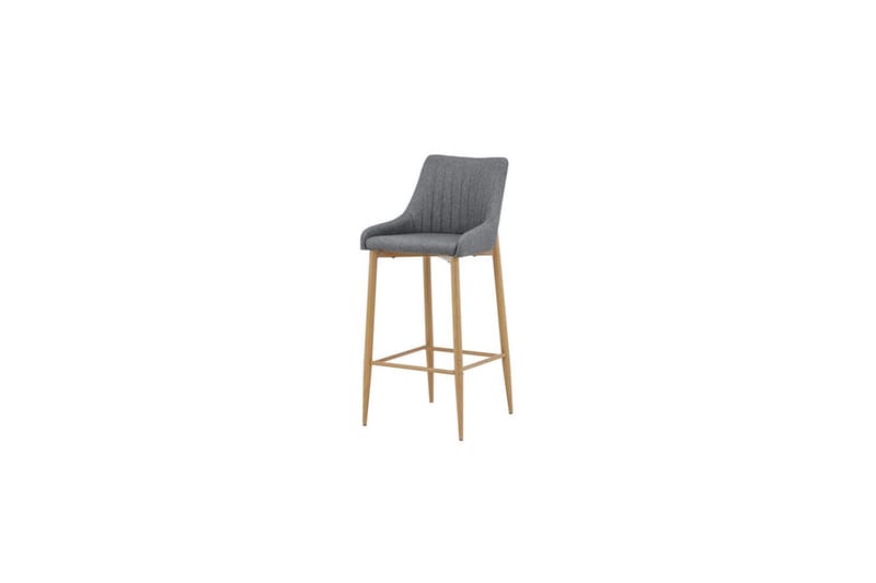 Baarituoli Plaza 2-pack Luonnollinen/Tummanharmaa - Huonekalut - Tuoli & nojatuoli - Baarituoli