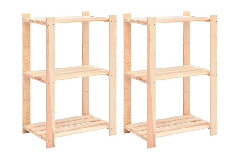 3-kerroksiset varastohyllyt 2 kpl 60x38x90 cm 150kg - Huonekalut - Tuoli & nojatuoli - Baarituoli