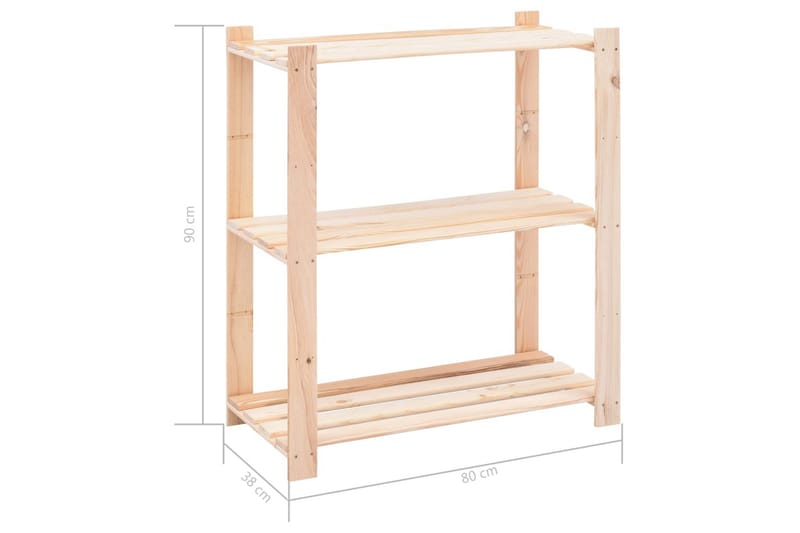 3-kerroksiset varastohyllyt 2 kpl 80x38x90 cm 150kg - Huonekalut - Tuoli & nojatuoli - Baarituoli