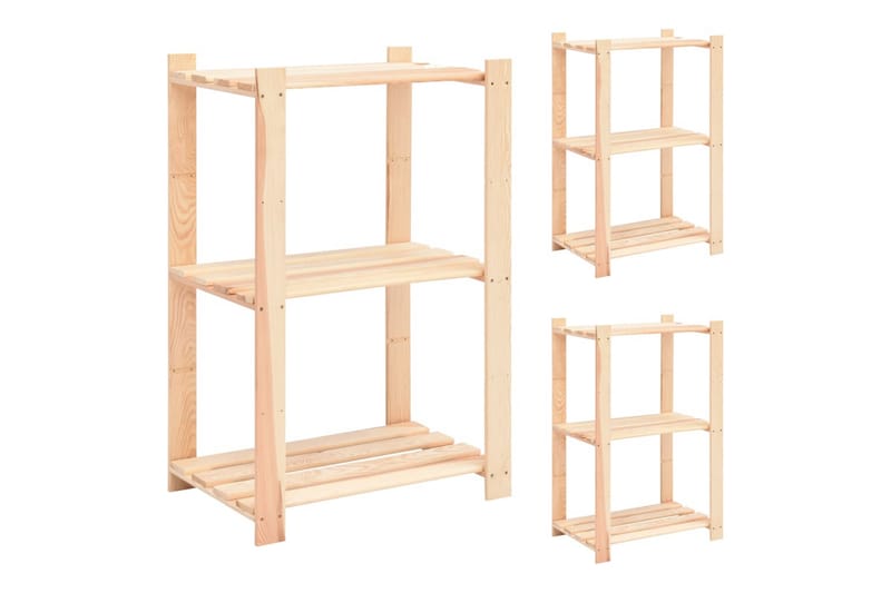3-kerroksiset varastohyllyt 3 kpl 60x38x90 cm 150kg - Huonekalut - Tuoli & nojatuoli - Baarituoli