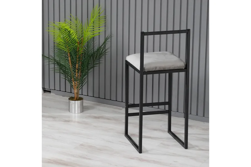 Baarijakkara Lilliput - Harmaa - Huonekalut - Tuoli & nojatuoli - Baarituoli