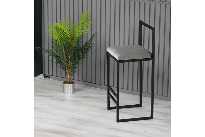 Baarijakkara Lilliput - Harmaa - Huonekalut - Tuoli & nojatuoli - Baarituoli