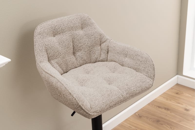 Baarijakkara Olze - Vaalea beige - Huonekalut - Tuoli & nojatuoli - Baarituoli