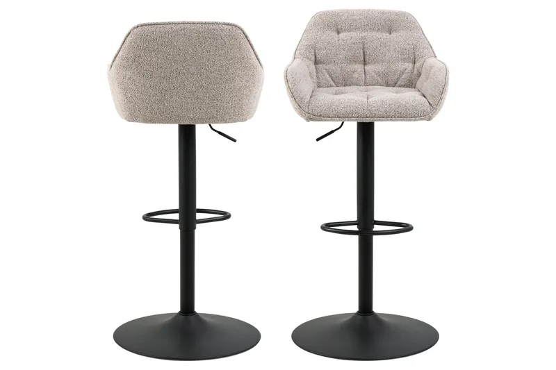 Baarijakkara Olze - Vaalea beige - Huonekalut - Tuoli & nojatuoli - Baarituoli