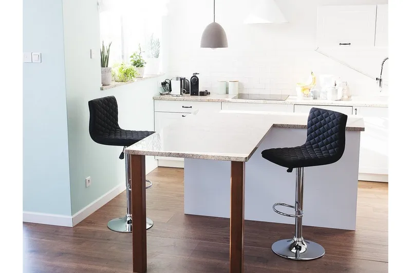 Baarijakkara Orlando 39 cm 2-pak - Musta - Huonekalut - Tuoli & nojatuoli - Baarituoli