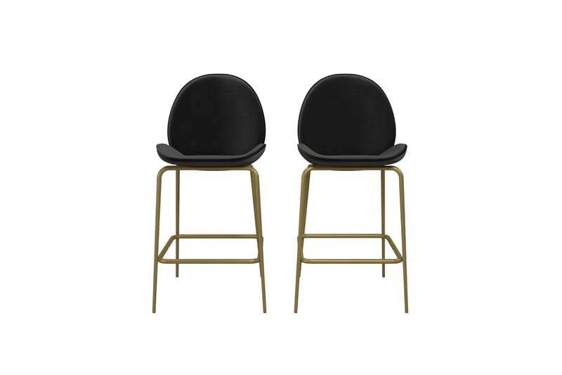 Baarituoli Astoria - Musta - Huonekalut - Tuoli & nojatuoli - Baarituoli