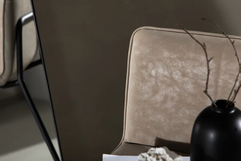 Baarituoli Bisbee - Beige - Huonekalut - Tuoli & nojatuoli - Baarituoli