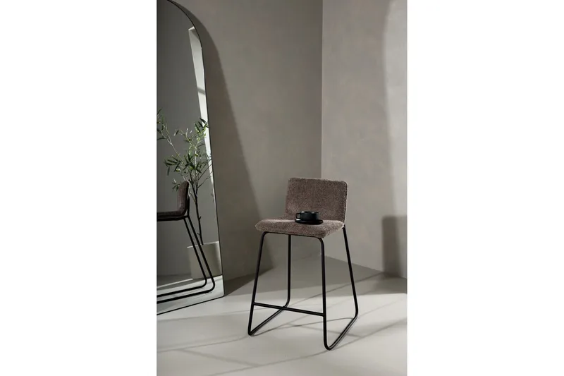 Baarituoli Bisbee - Tummanharmaa - Huonekalut - Tuoli & nojatuoli - Baarituoli