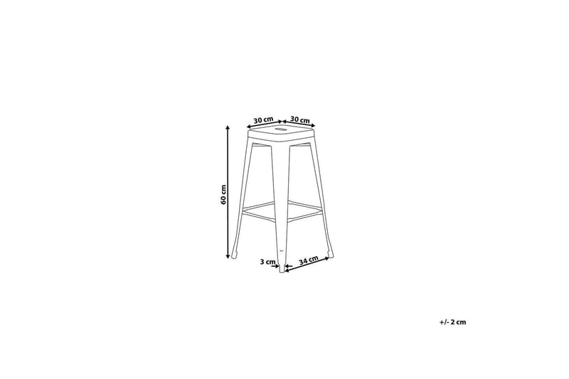 Baarituoli Cabrillo 40 cm - Huonekalut - Tuoli & nojatuoli - Baarituoli