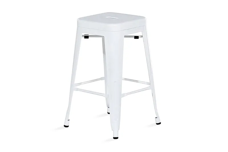 Baarituoli Cabrillo 42 cm, Valkoinen