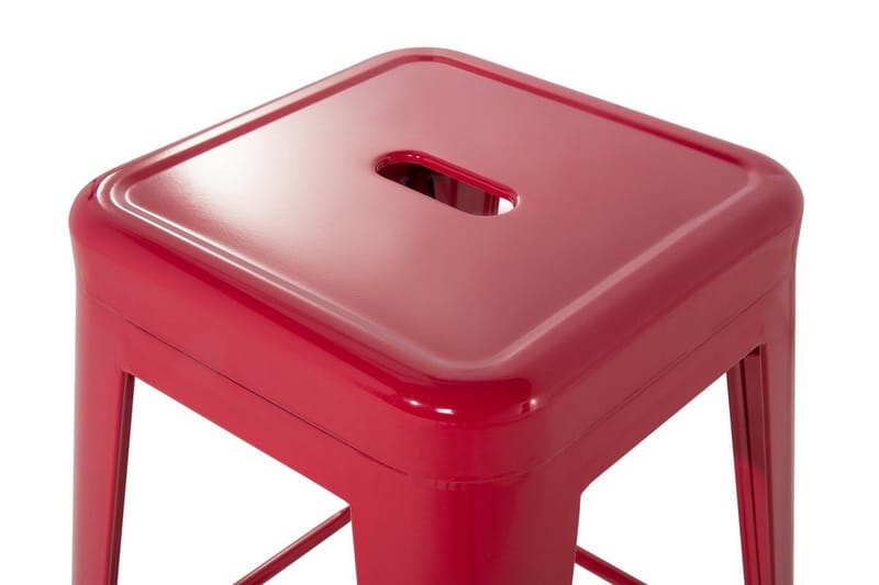Baarituoli Cabrillo 42 cm - Punainen - Huonekalut - Tuoli & nojatuoli - Baarituoli