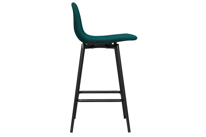 Baarituoli Calvin Vihreä/Sametti - Dorel Home - Huonekalut - Tuoli & nojatuoli - Baarituoli