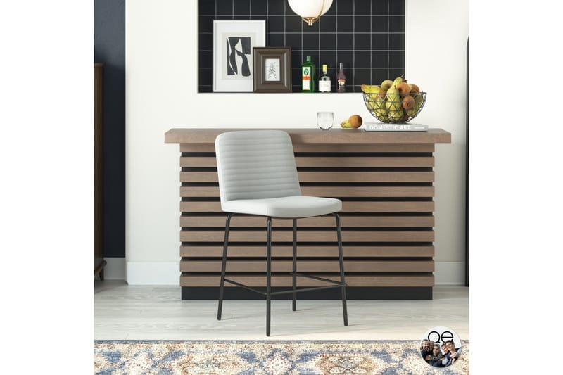 Baarituoli Corey - Harmaa - Huonekalut - Tuoli & nojatuoli - Baarituoli