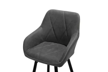 Baarituoli Darien 41 cm - Harmaa - Huonekalut - Tuoli & nojatuoli - Baarituoli