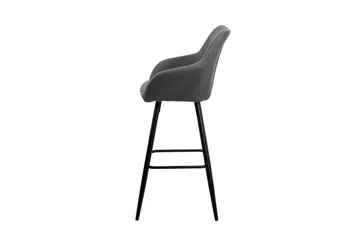 Baarituoli Darien 41 cm - Harmaa - Huonekalut - Tuoli & nojatuoli - Baarituoli