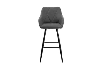 Baarituoli Darien 41 cm - Harmaa - Huonekalut - Tuoli & nojatuoli - Baarituoli