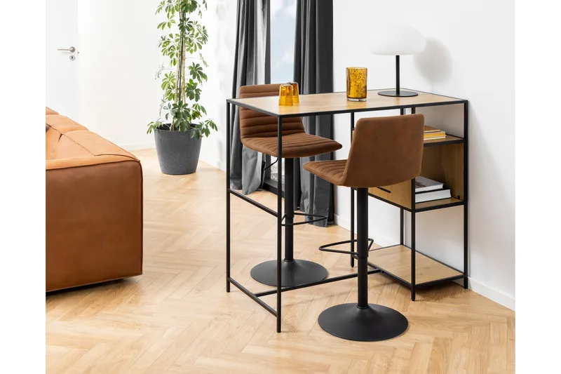 Baarituoli Gabbadh - Ruskea - Huonekalut - Tuoli & nojatuoli - Baarituoli