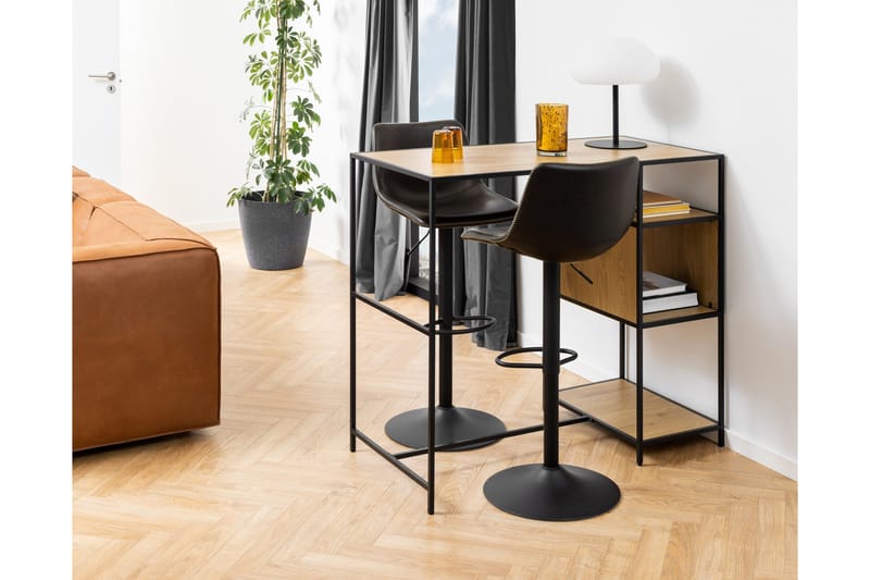 Baarituoli Heceta - Musta - Huonekalut - Tuoli & nojatuoli - Baarituoli