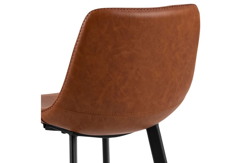 Baarituoli Heceta - Ruskea - Huonekalut - Tuoli & nojatuoli - Baarituoli