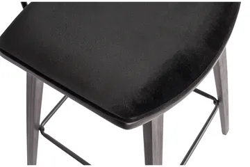 Baarituoli Kiki - Musta - Huonekalut - Tuoli & nojatuoli - Baarituoli