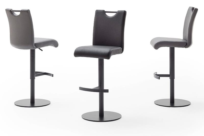 Baarituoli Lefler - Musta - Huonekalut - Tuoli & nojatuoli - Baarituoli