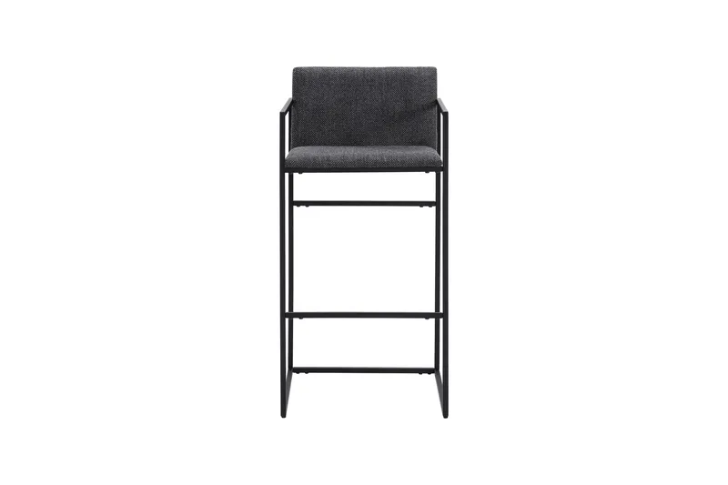 Baarituoli Luján - Musta - Huonekalut - Tuoli & nojatuoli - Baarituoli