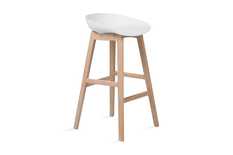 Baarituoli Micco 47 cm - Valkoinen - Huonekalut - Tuoli & nojatuoli - Baarituoli