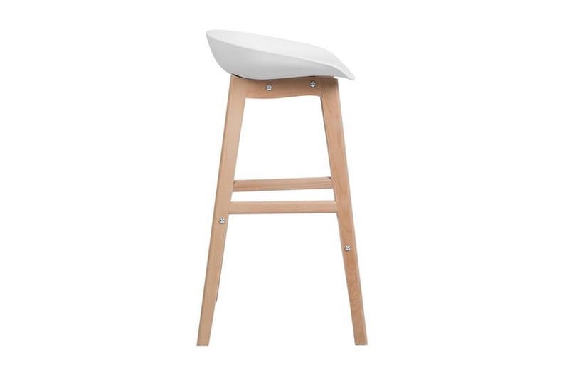 Baarituoli Micco 47 cm - Valkoinen - Huonekalut - Tuoli & nojatuoli - Baarituoli