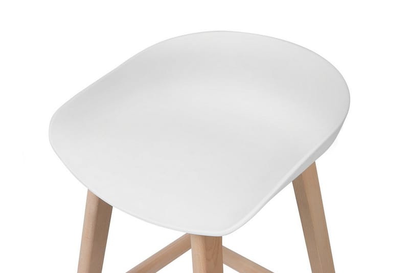 Baarituoli Micco 47 cm - Valkoinen - Huonekalut - Tuoli & nojatuoli - Baarituoli