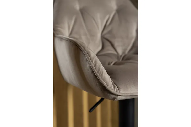 Baarituoli Olze - Beige - Huonekalut - Tuoli & nojatuoli - Baarituoli