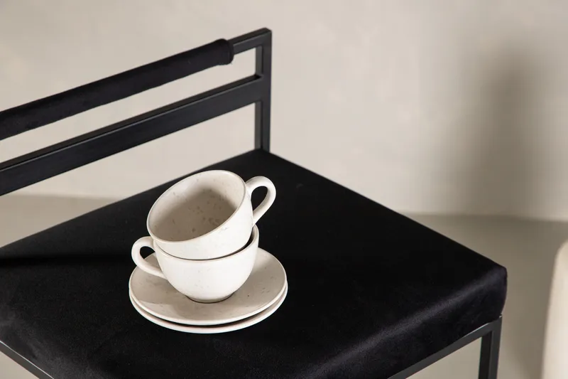 Baarituoli Opelika - Musta - Huonekalut - Tuoli & nojatuoli - Baarituoli