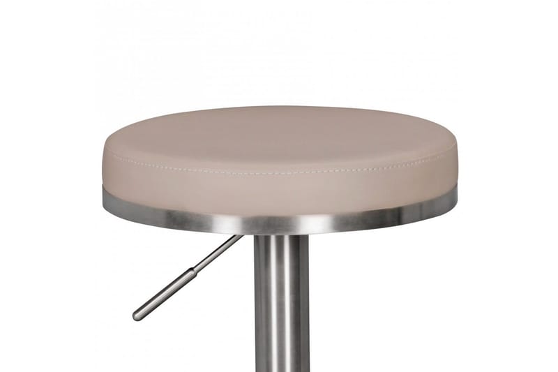 Baarituoli Sakshi - Taupe/Kromi - Huonekalut - Tuoli & nojatuoli - Baarituoli