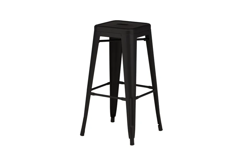 Baarituoli Tempe - Musta - Huonekalut - Tuoli & nojatuoli - Baarituoli
